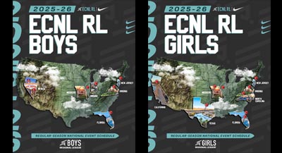 ECNL RL National Event Schedules